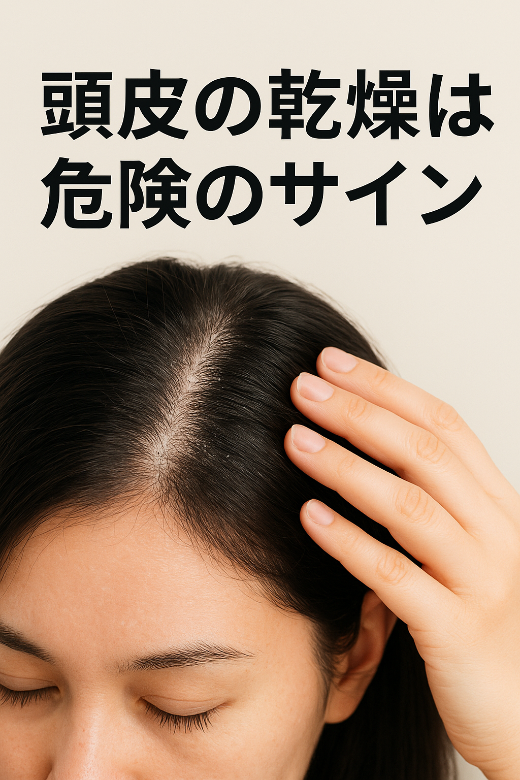 頭皮の乾燥は危険のサイン！？