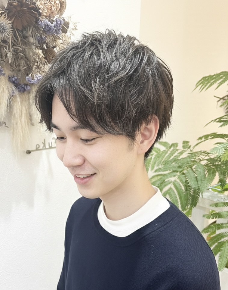 パサつかない！？大人のツイストパーマ