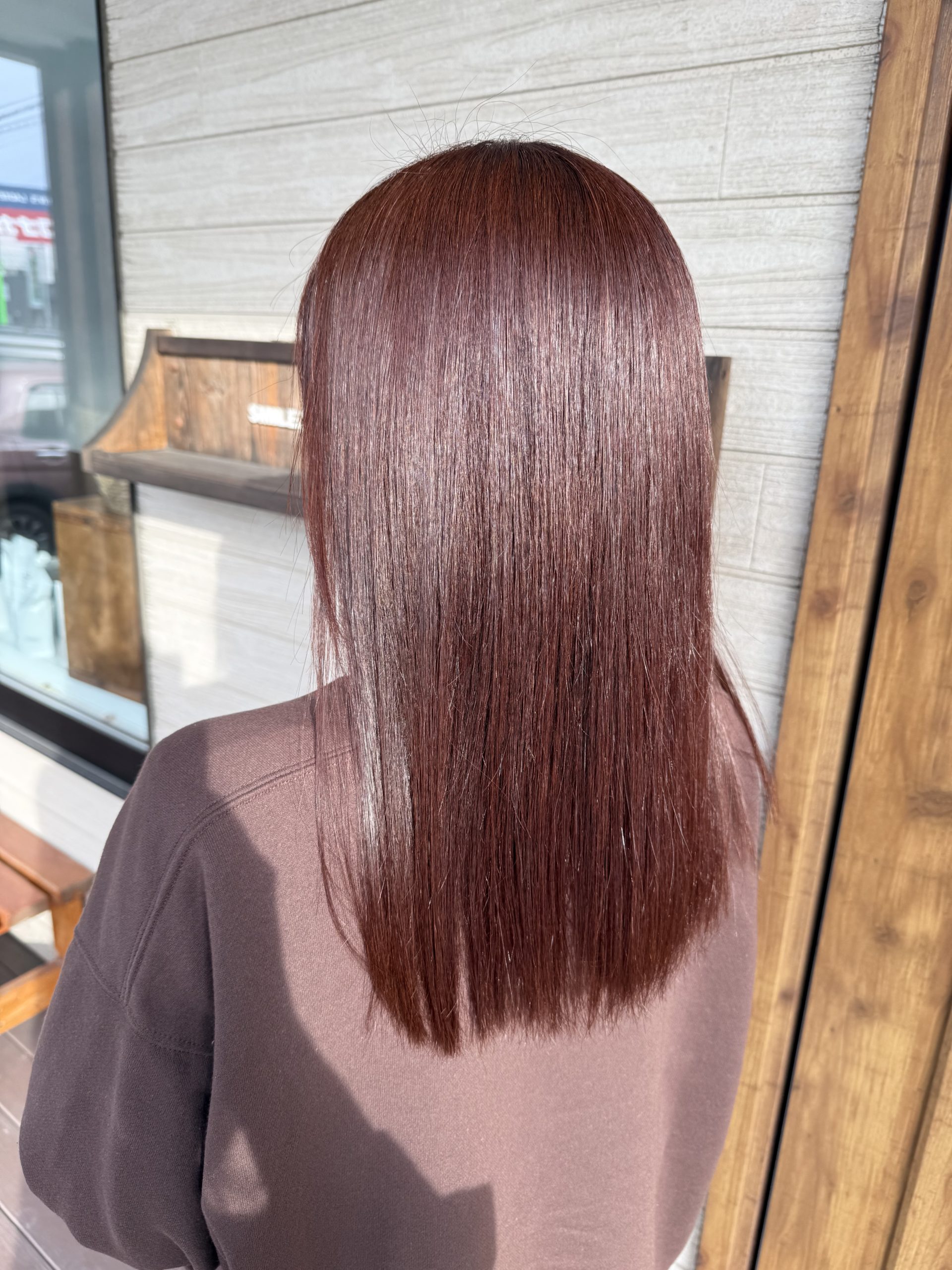 春に人気のチョコレートベージュカラー