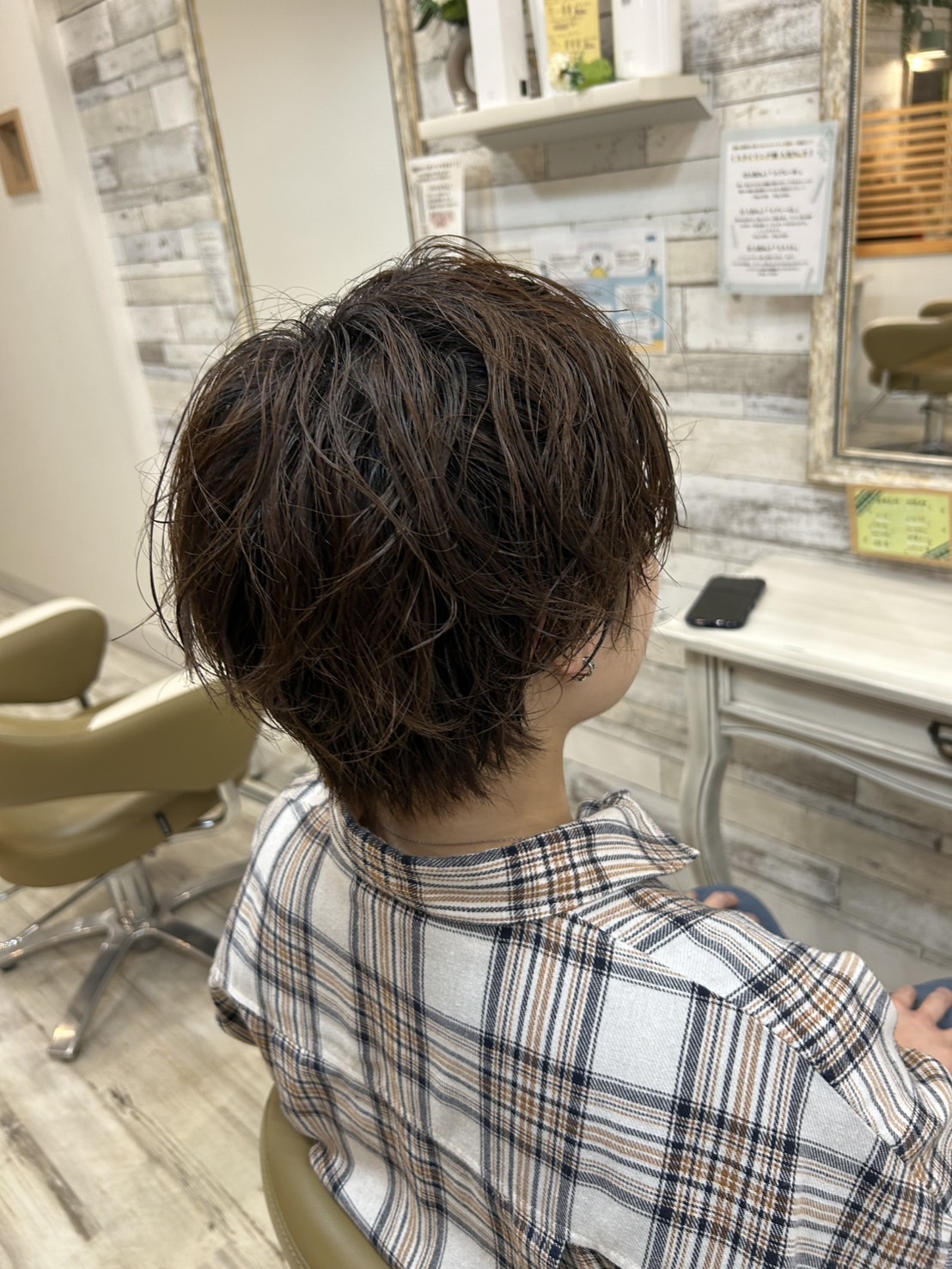 〈初めてのパーマ体験記〉