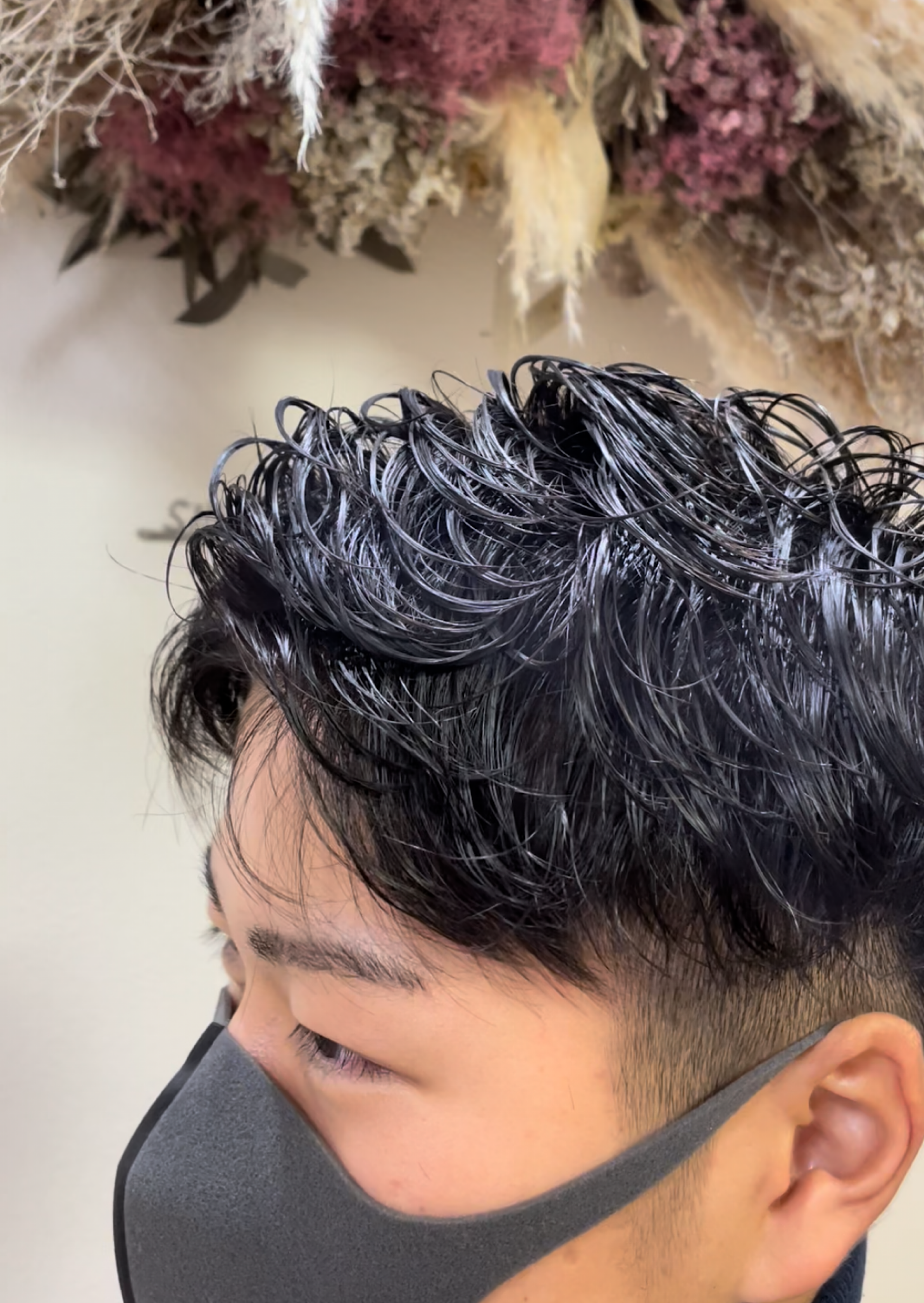 波巻きスパイラルパーマ◎